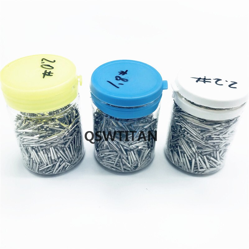 Pasadores de aleación de Zinc para laboratorio dental, 1000 unids/caja, clavos individuales, para técnico Dental
