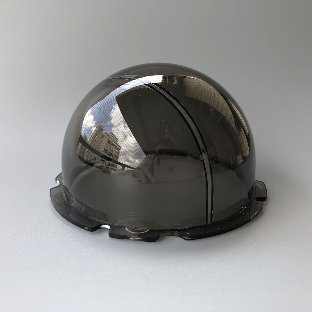 4 Inch Indoor / Outdoor CCTV Replacement Spare Part Acrylic Camera Dome Cover Lens Glass Cap Security Camera Housing 100x56mm