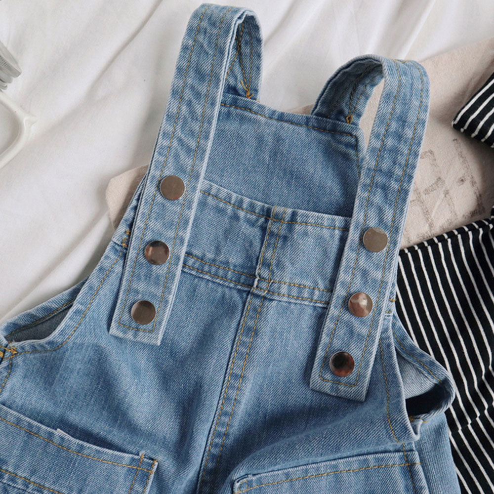 Gesamt für Mädchen 3-8 Jahre freundlicher Overall Beiläufige Gesamt für Mädchen freundlicher Baby Mädchen Sommer Overall Denim Overall