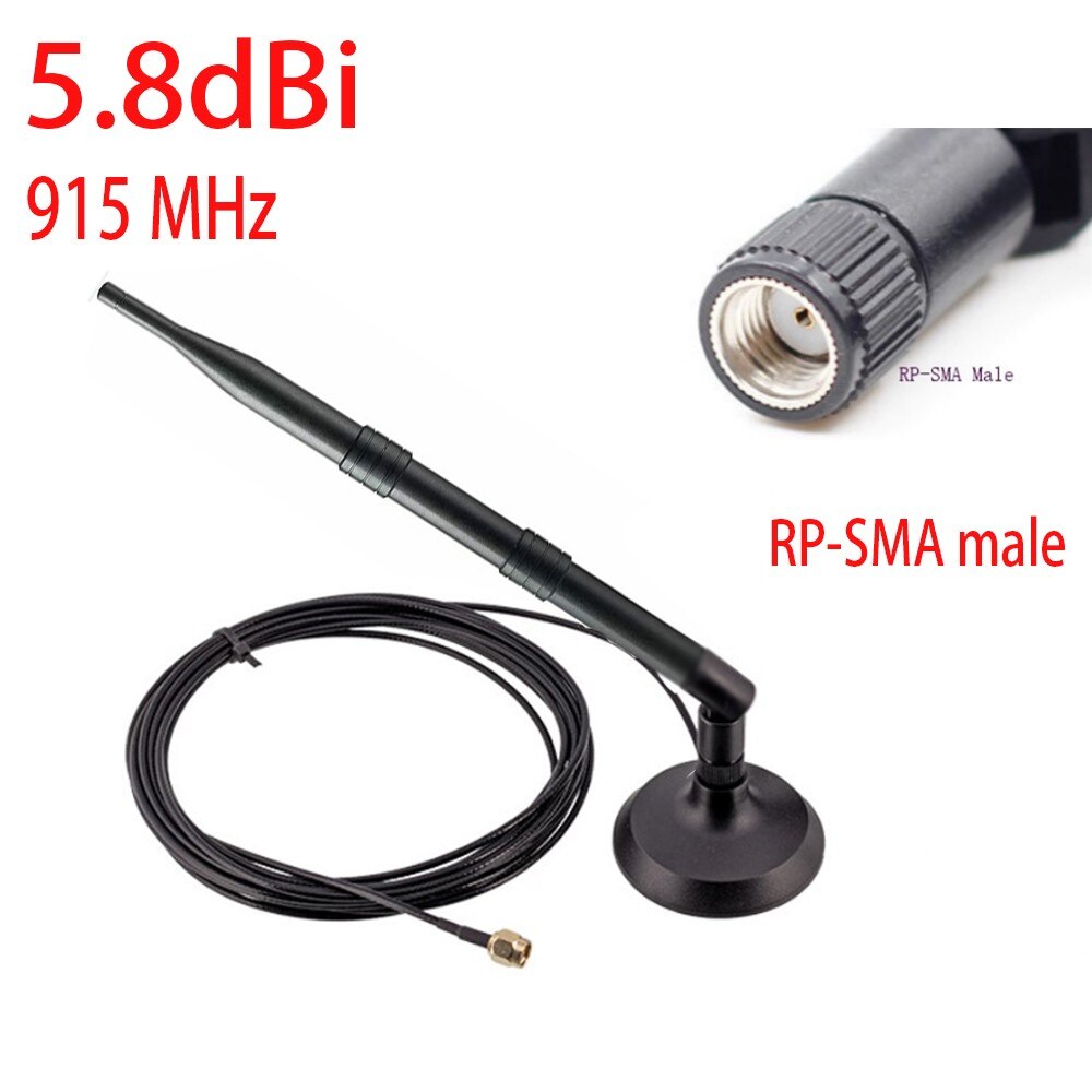 For Helium Hotspot Miner 5.8dBi Indoor Antenna 900-930 MHz Indoor Omni-directional Antenna With Magnet Base For RAK Nebra Bobcat