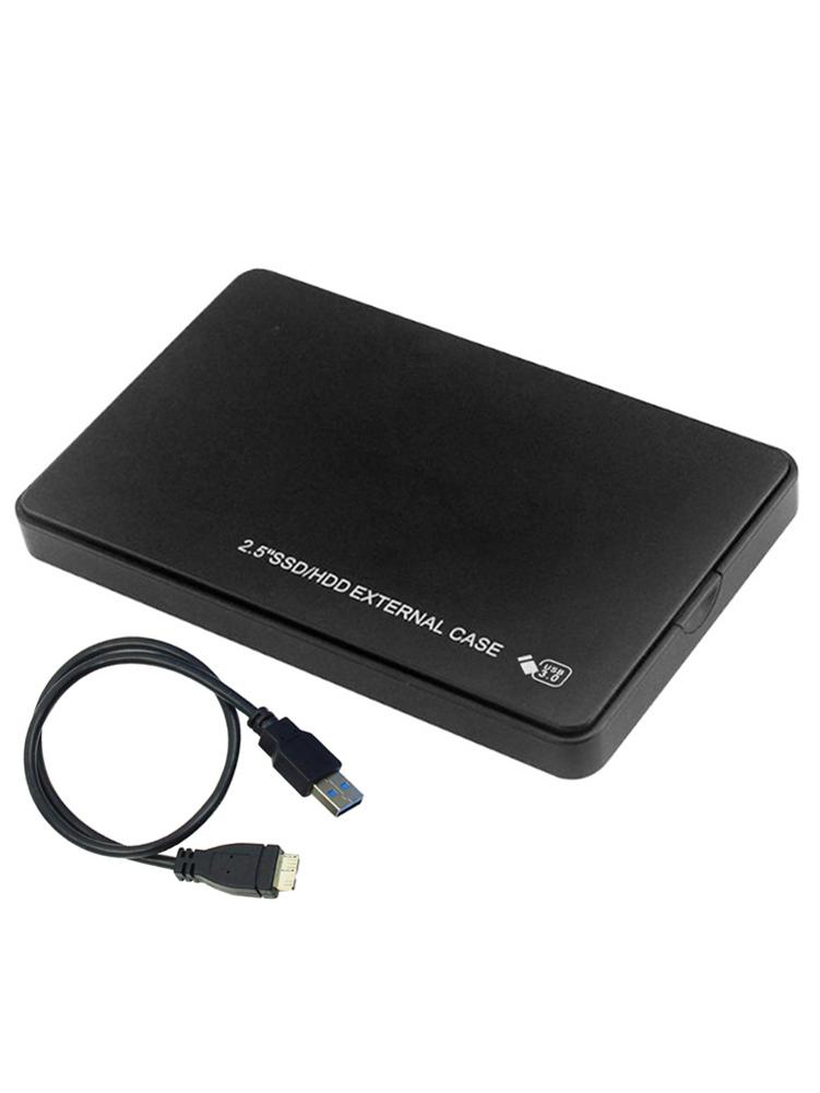 2.5 Inch Hard Drive Case USB 3.0 To SATA I/II/III Tool-Free External Hard Drive Case ABS SSD External Storage HDD Box 9.5mm 7mm