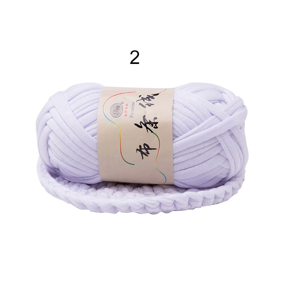 Hand-knit Woven Thread Thick Basket Blanket Braided DIY Crochet Cloth Fancy Yarn Hand-knitted Medium and Thick Wool: Dark White