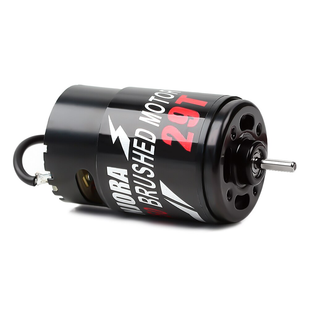 Injora 550 Brushed Motor 12T 21T 29T 35T Voor 1:10 Rc Crawler Axiale SCX10 AXI03007 Jl 90046 Traxxas TRX4 TRX6 Rc Auto Boot Onderdelen: 550 Motor 29T