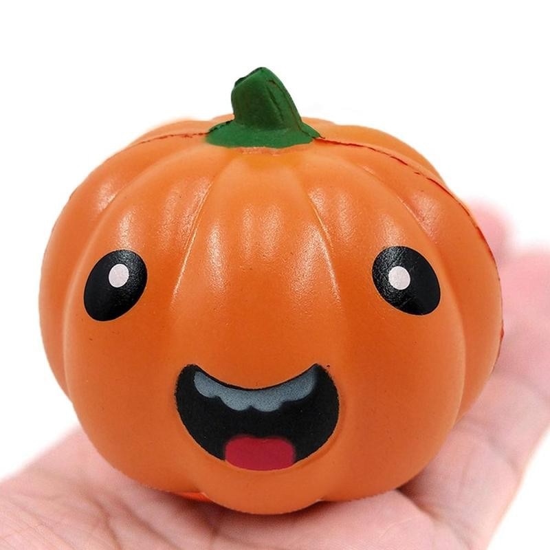 Simulazione Di Zucca lento Rimbalzo Del Giocattolo di Halloween Zucca Lo fatica Giocattoli per Bambini E Giocattoli Profumato lento Sollievo per Gli Adulti in Aumento Squishies P6B6