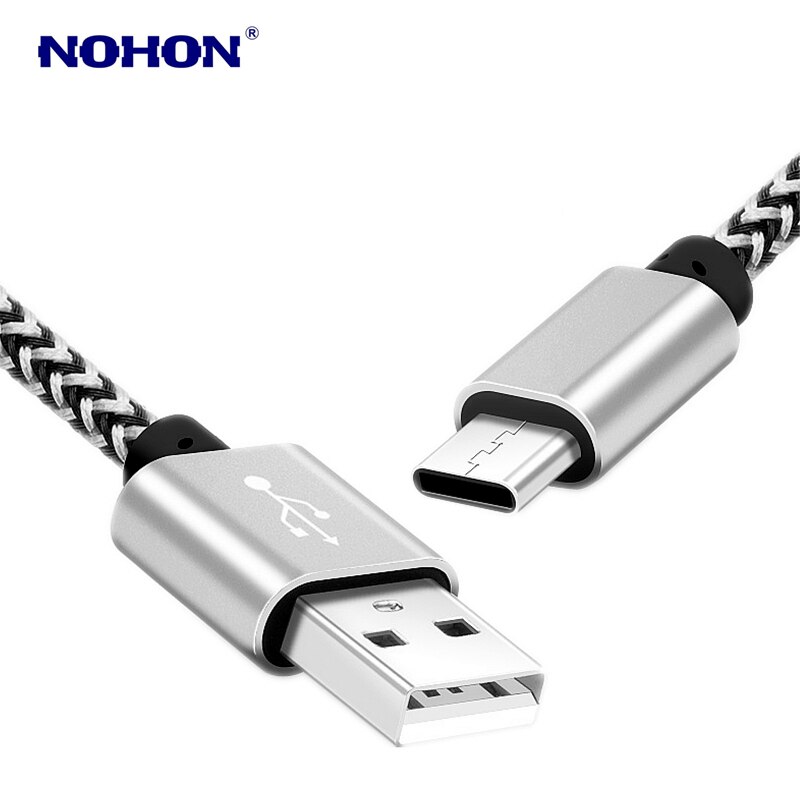 3m gevlochten type-c usb-datakabels voor huawei  p10 mate 10 mate 20 honor 20 10 9 8 samsung  s8 s9 plus oneplus android-kabels