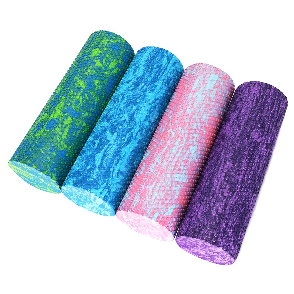Juego de Pelota de cacahuete con rodillo de espuma para Yoga para mujer, pelota de masaje de cacahuetes para Terapia de ejercicio de relajación para gimnasio y deportes para hombre