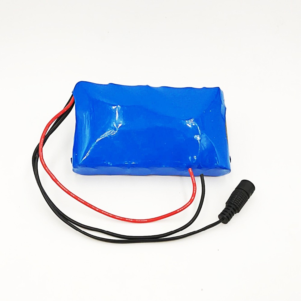 6S1P 18650 Battery Pack DC 24V 25.2V 2000mah 24V Rechargeable Battery for Small Motor Motors/LED Strip Protection