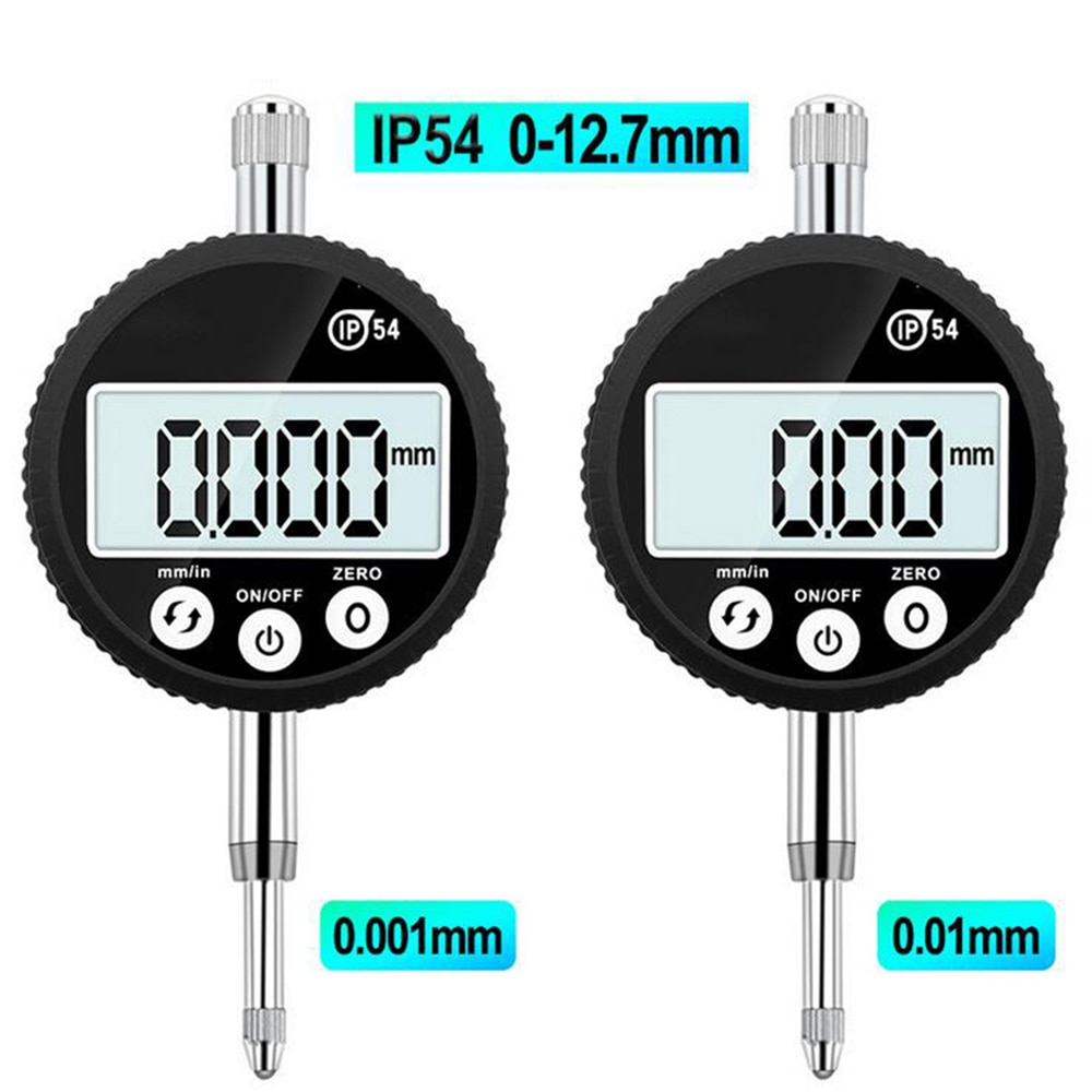 IP54 waterproof touch screen digital Dial indicator 0-12.7mm Electronic Micrometer Micrometro Metric/Inch Dial Gauge