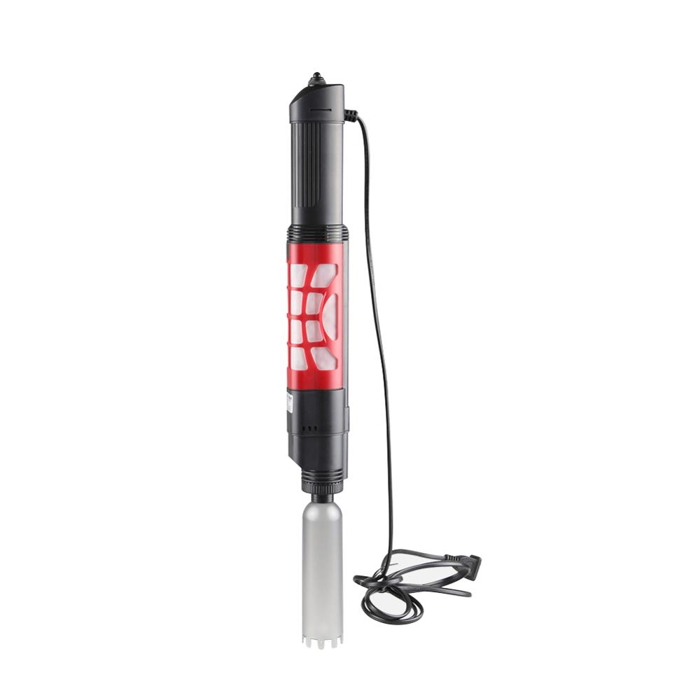 Aquarium Automatische Grind Elektrische Reiniger Waterfilter Zandwasmachine Sifon Stofzuiggereedschap voor Aquarium Aquarium: L / Light Grey
