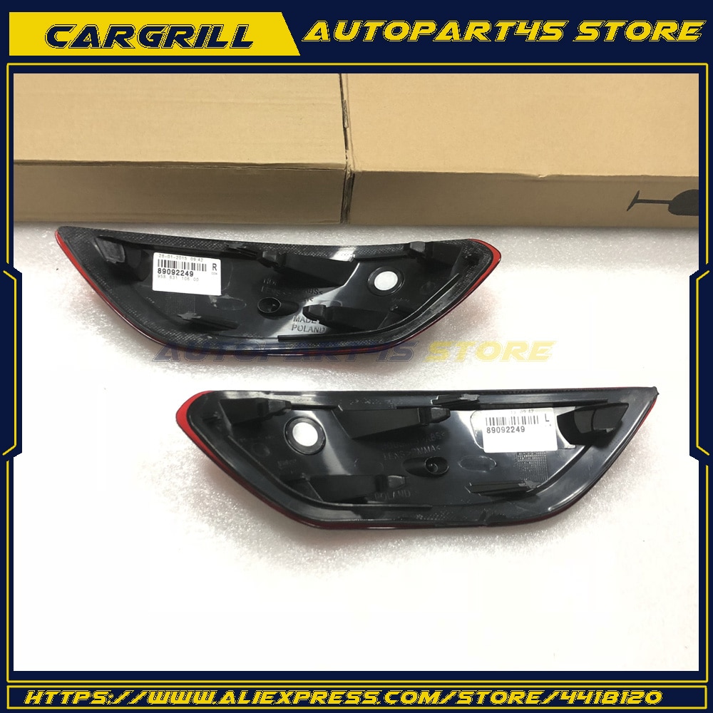 Bakre stötfångare markörkåpa reflektor vänster+höger för porsche cayenne 958 631 105 00 , 958 631 106 00