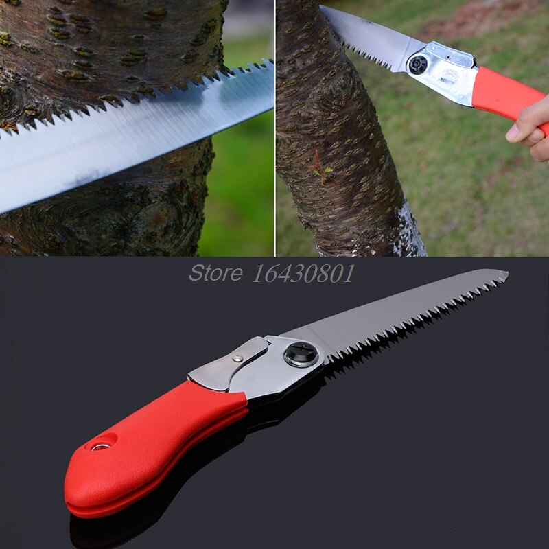 Mini draagbare opvouwbare gereedschap ijzerzagen bomen snoeien tuin tuinieren handzaag scherp kamperen staal houtbewerking snoeigereedschap  s08