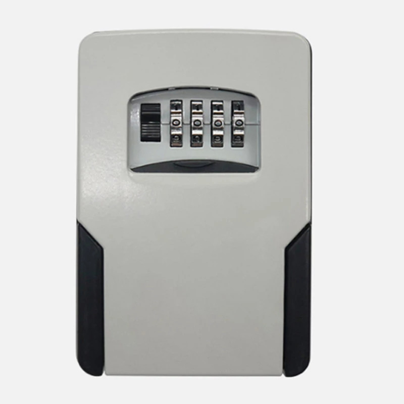 Key Safe Box Big Space Outdoor Wall-mounted Keys Storage Box Four Password Lock Home Office Company Security Organizer Boxes