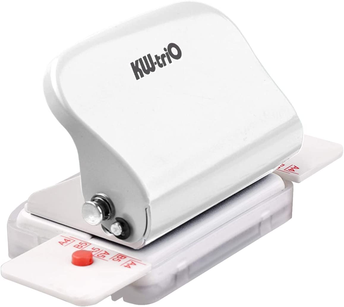 6-otworowy dziurkacz robić papieru ręczny metalowy dziurkacz 5 arkuszy pojemność 6mm robić A4 A5 B5 notatnik terminarz planer