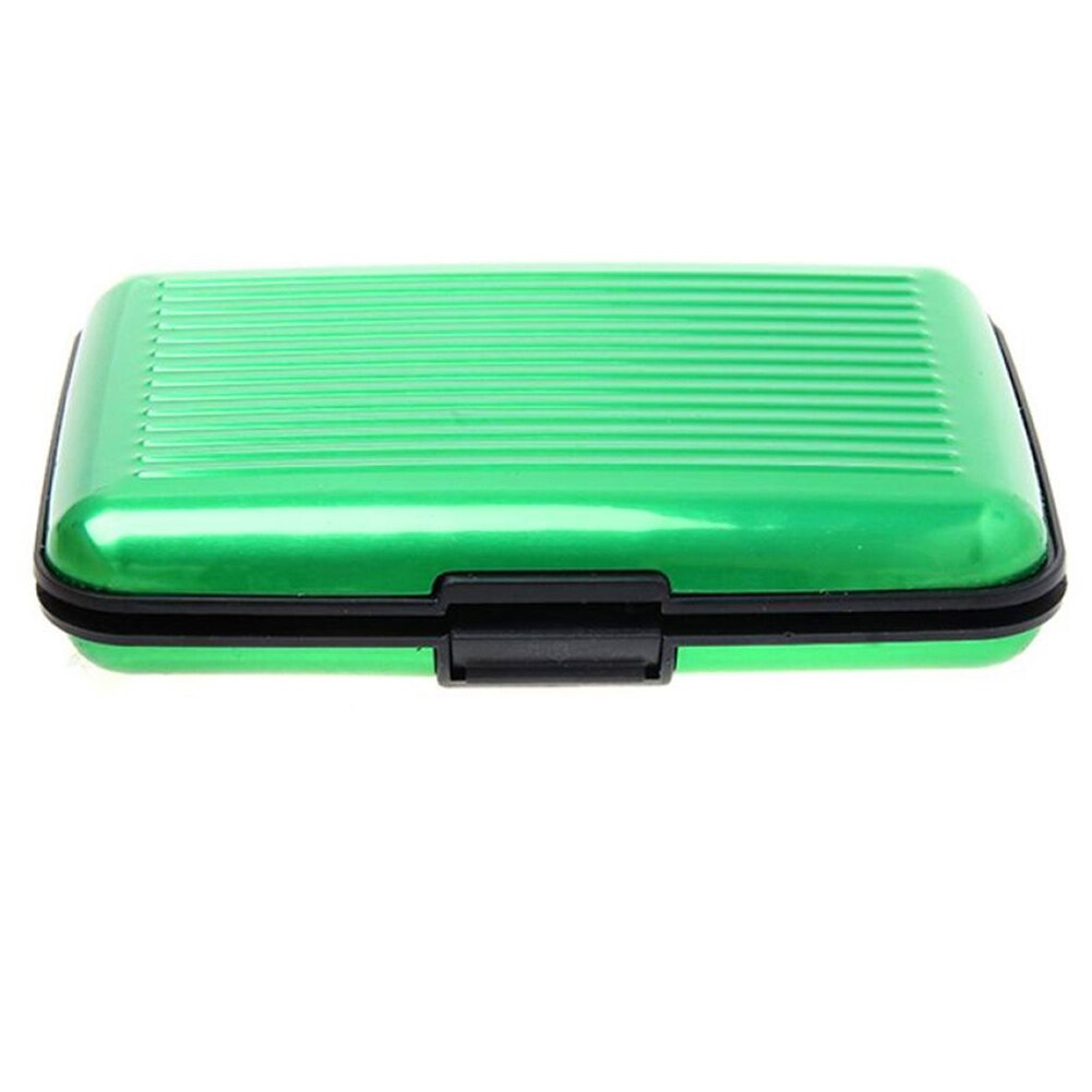 Wallet Business ID Credit Card Case Holder Anti RFID Scanning Card Holders for Men Women GDeals: Green