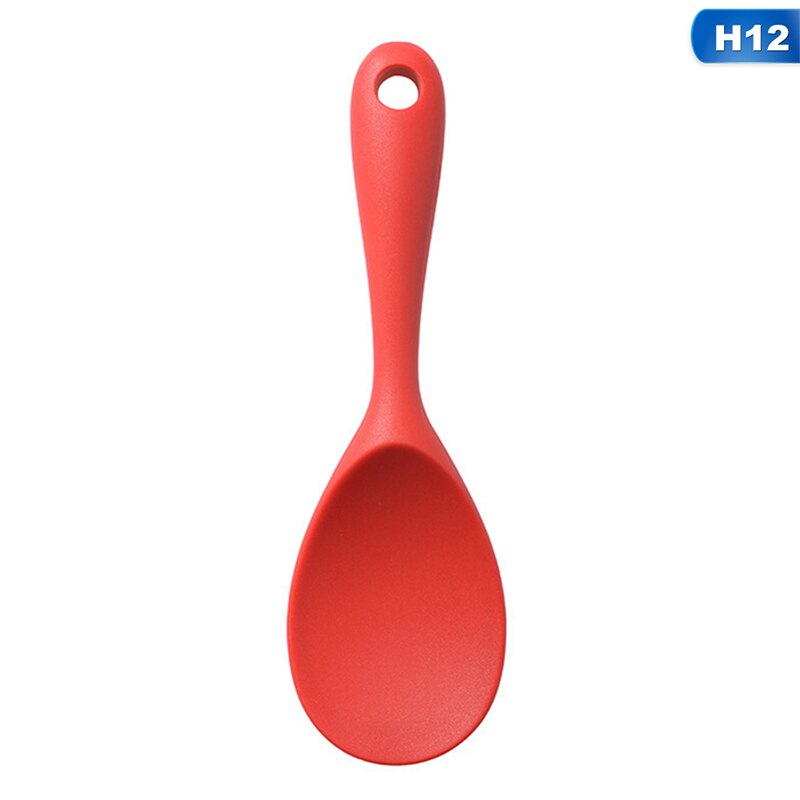 Silicone Utensil-Set Turner Spatula Cooking-Spoon Soup Pastry Tools 11-in-1 Kit Versatile Kitchen Spatula: H12