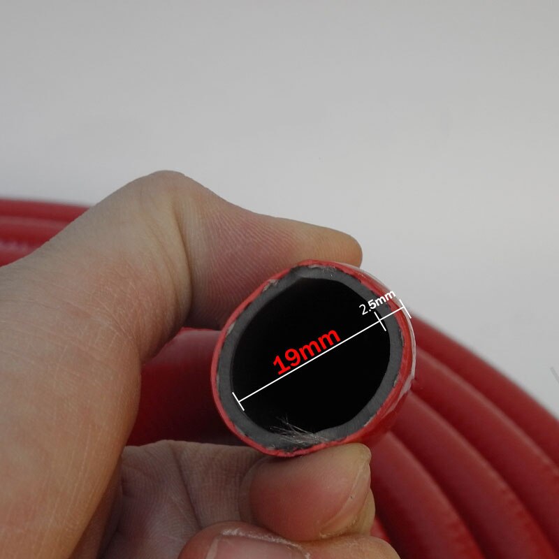 19mm High Pressure Self Rescue Tray Water Hose Garden Irrigation Watering Antifreeze Plastic Fire-Protection Pipe Rubber Tube