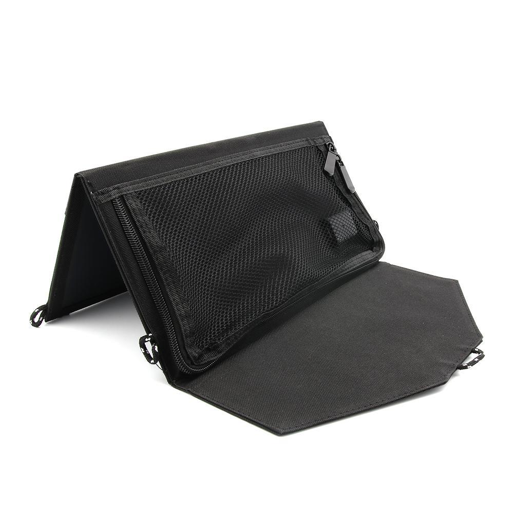 Outdoor Solar Panel Folding Portable Power Charger USB Phone Charger 14W
