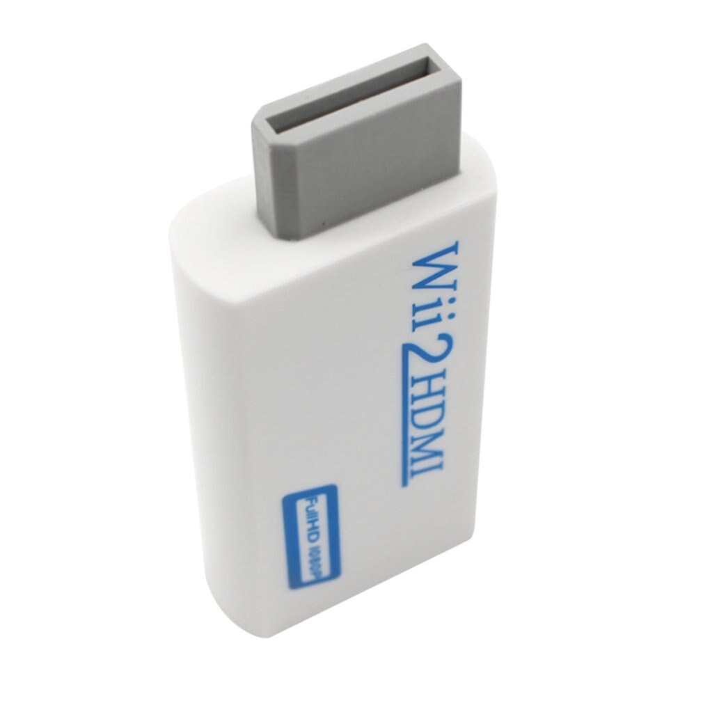 Voor Nintendo Wii Probleemloze Plug En Play Voor Wii Naar Hdmi 1080 P Converter Adapter Wii2hdmi 3.5 Mm Audio box Voor Wii-Link