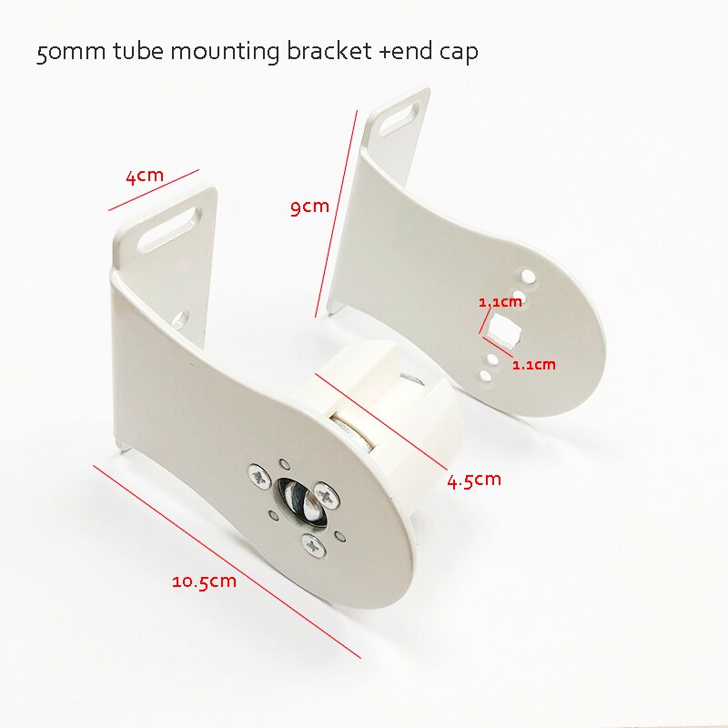 316 roestvrij staal 22 mm boot leuning pijpbasis met rechthoekige stud