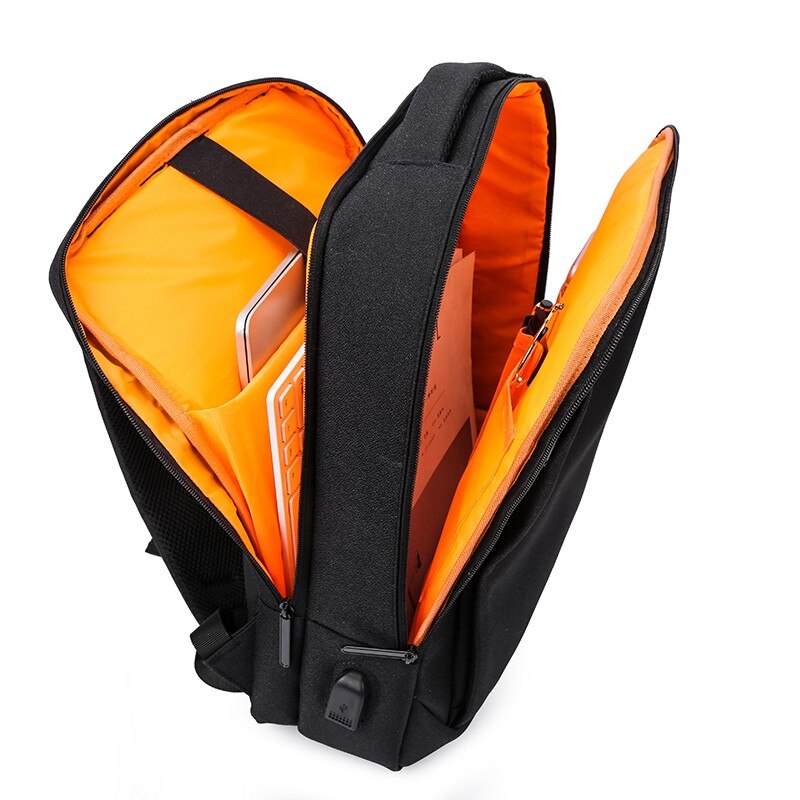 Casual náilon mochila homem computador portátil à prova dwaterproof água mochila grande capacidade de ombro saco escolar para meninos adolescentes