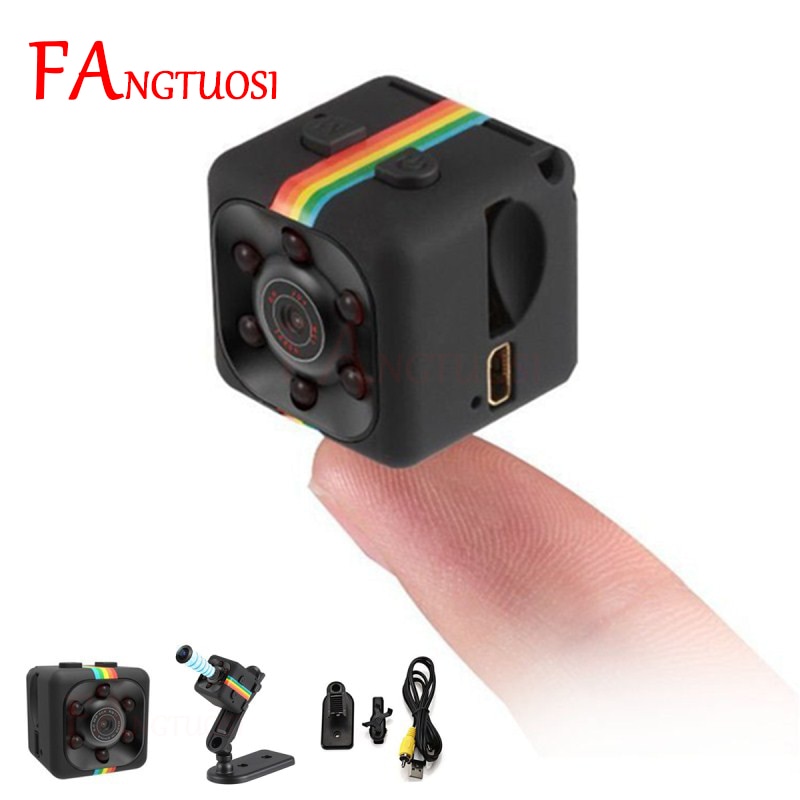 Fangtuosi  sq11 mini kamera  hd 1080p sensor nattesyn camcorder motion dvr mikro kamera sport dv video lille kamera cam  sq 11