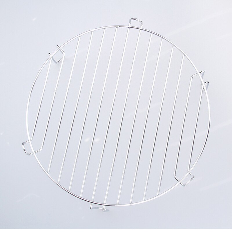 Stainless Steel Spacer Grid Microwave Oven Empty Grid High Chassis Fried Shelf Bracket Air Fryer Electric Cooker Accessories