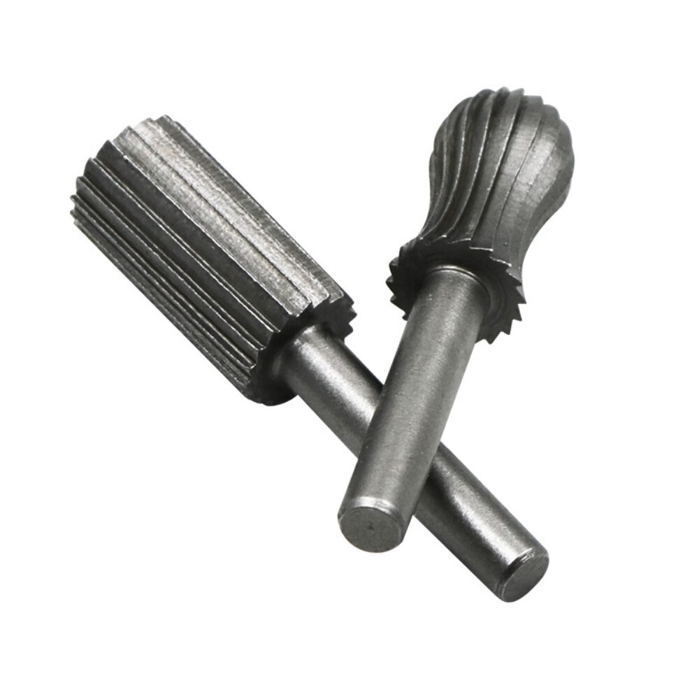 6 Piece Set of Hard High Speed Steel Rotary File/ Rotary Engraving Knife / Special-shaped File Grinding Head/ Polished Wood File