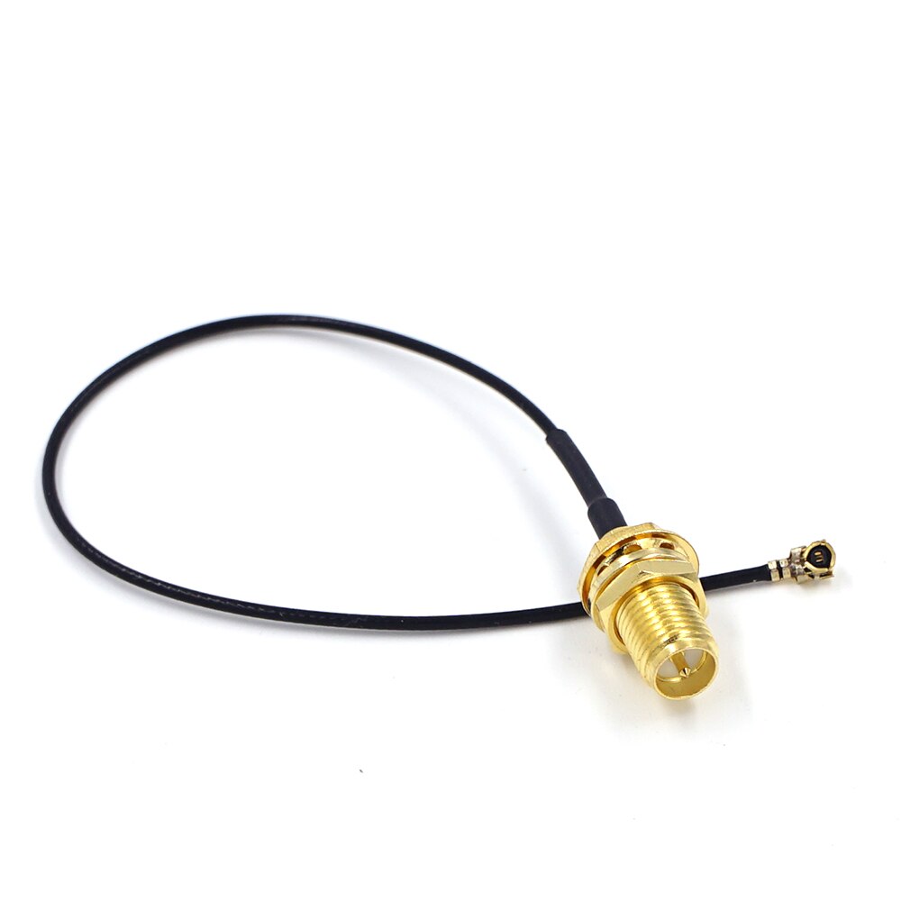 U.FL/IPX IPEX UFL a RP-SMA SMA antena hembra macho WiFi Cable Pigtail ufl ipex 1,13mm Cable RF 15CM