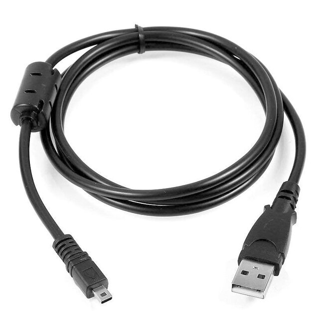 USB Cable Camera Transfer Data Sync Charging Cord Compatible with Sony Digital Camera CyberShot DSC-H200 H300 DSC-W710 W830 W370: 1 m
