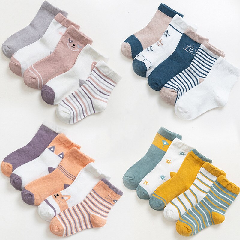 5Pcs Baby Socken Kind Kleinkind Socken Schuhe Hausschuhe Jungen Mädchen kinder Low Cut Socken Booties Kinder Infant Socken zubehör
