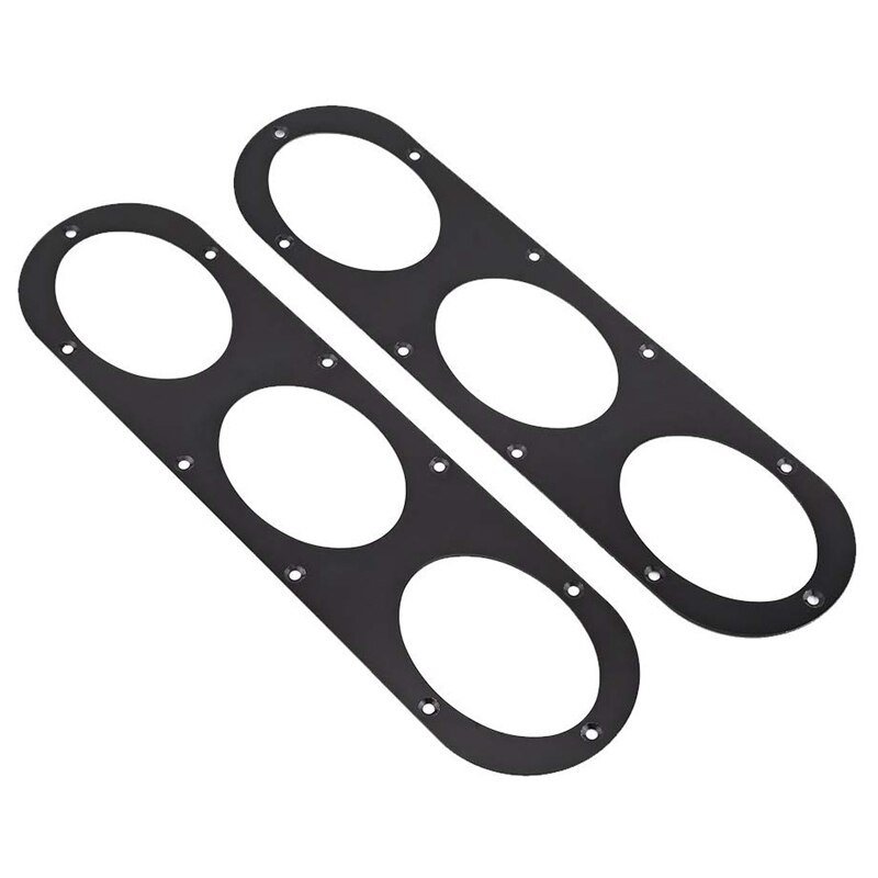 Universal Aluminium Alloy Rear Bumper Race Air Diversion Diffuser Panel Car Styling