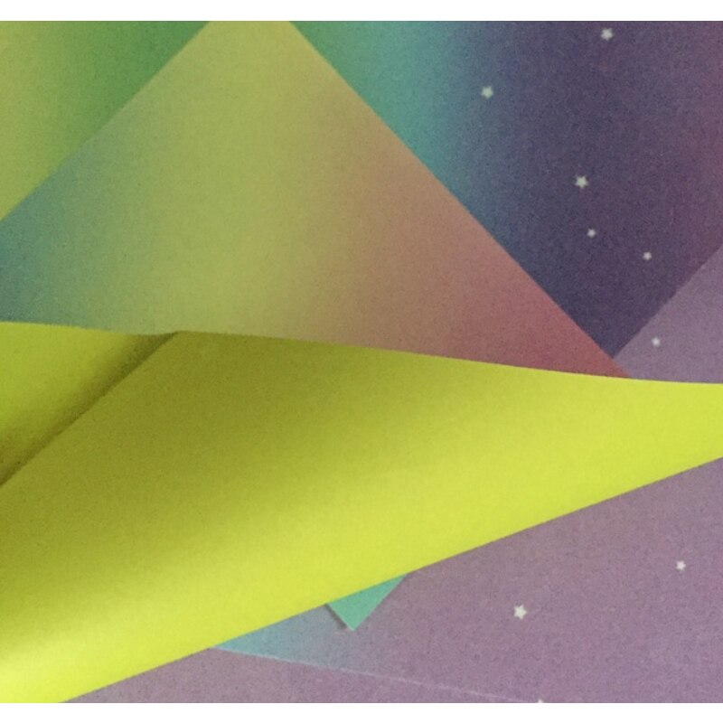 8pcs Fantasy starry sky Double Sides Folding Paper Square Origami Paper Handmade DIY Scrapbooking Craft Decor