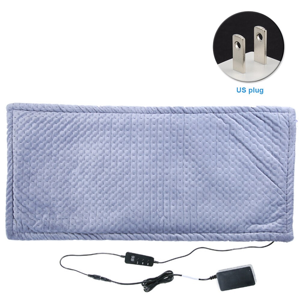Madras timer kontrol med 6 indstillinger hals skulder mave pleje terapi varmepude vaskbart elektrisk tæppe varm flannel
