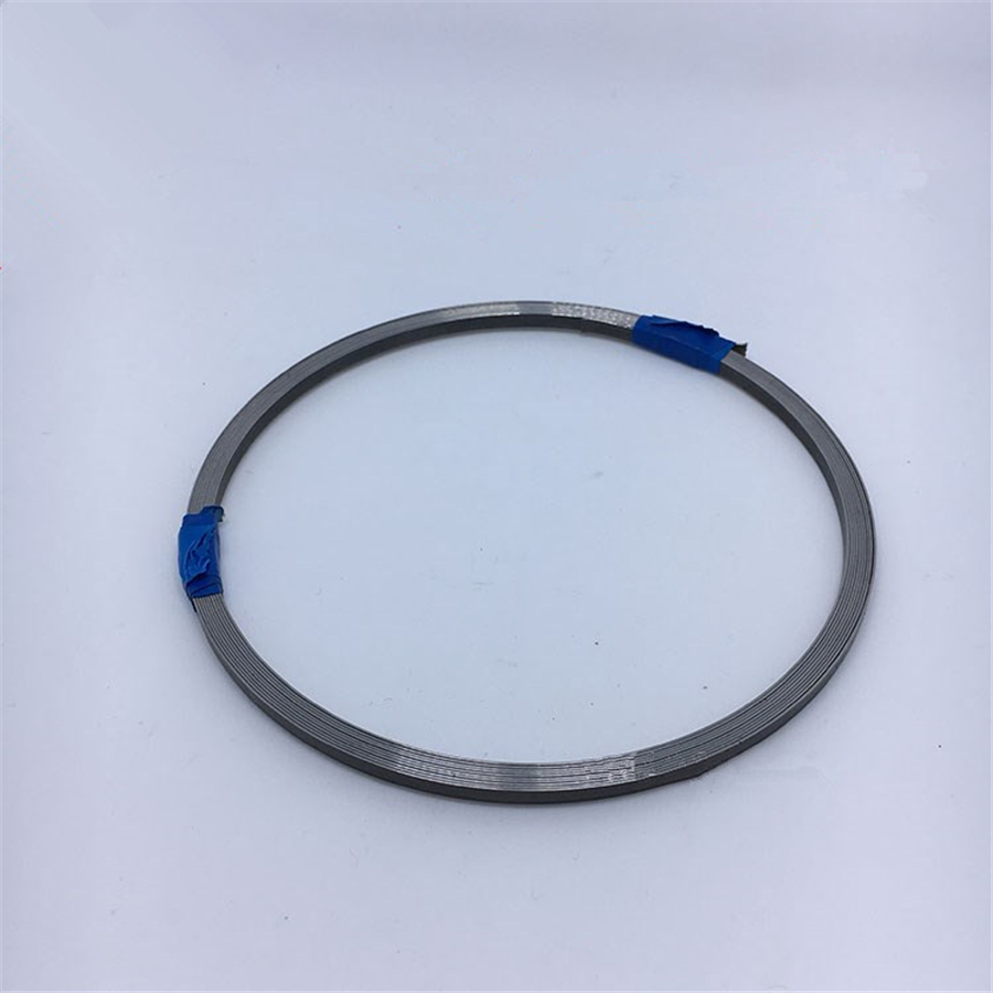 Outil de nettoyage de rouille de radiateur en aluminium de bande d'acier de 4MM * 4M-trou traversant