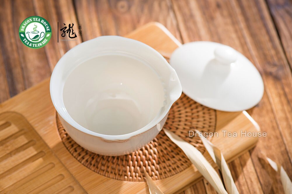 Gaiwan fein Reine Weiß Jade Porzellan China Kung-Fu Gaiwan 155 ml