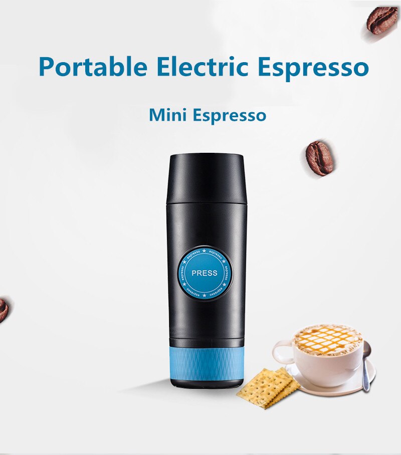 2 en 1 Capsule et moulu Mini expresso Portable cafetière Extraction chaude et froide USB électrique café en poudre faisant la Machine