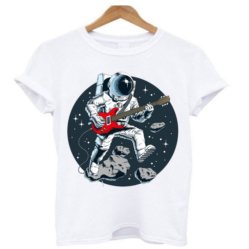 Rock Ruimte Astronaut Patches Voor Kleding Warmteoverdracht Thermische Stickers Wasbare T-shirts Iron On Transfer Voor Kleding Parches