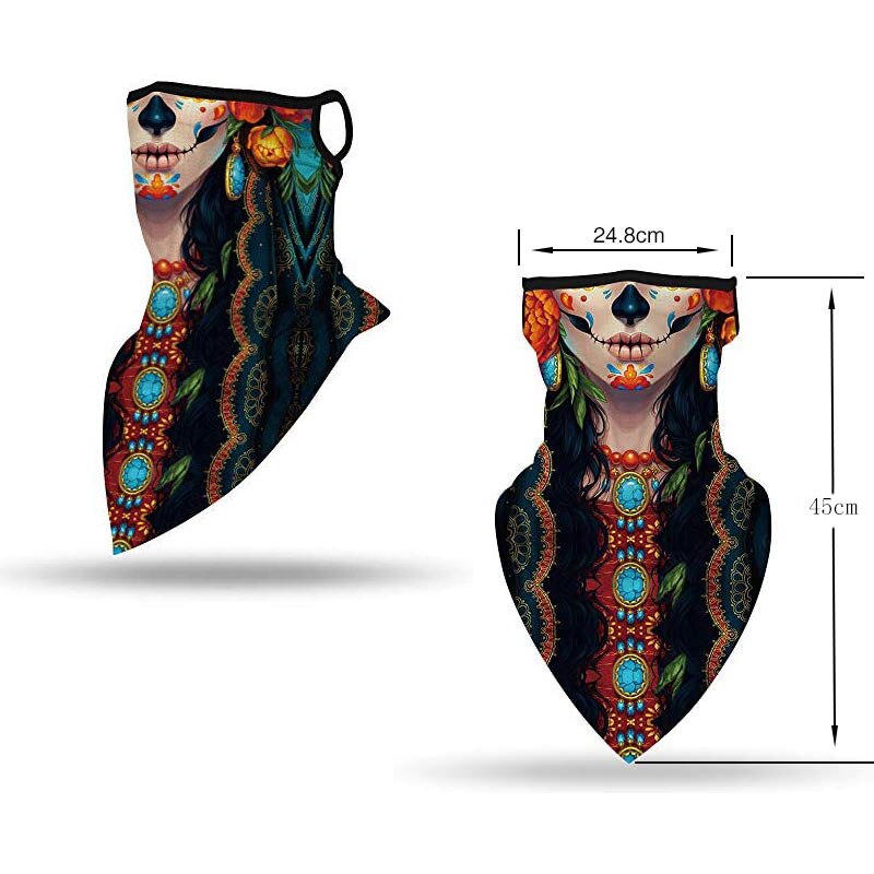 Stofdichte, winddichte magische sjaal, goedkope herbruikbare gezichtsbedekking, bandana, zonbeschermend mondmasker, bandana, stoffen masker