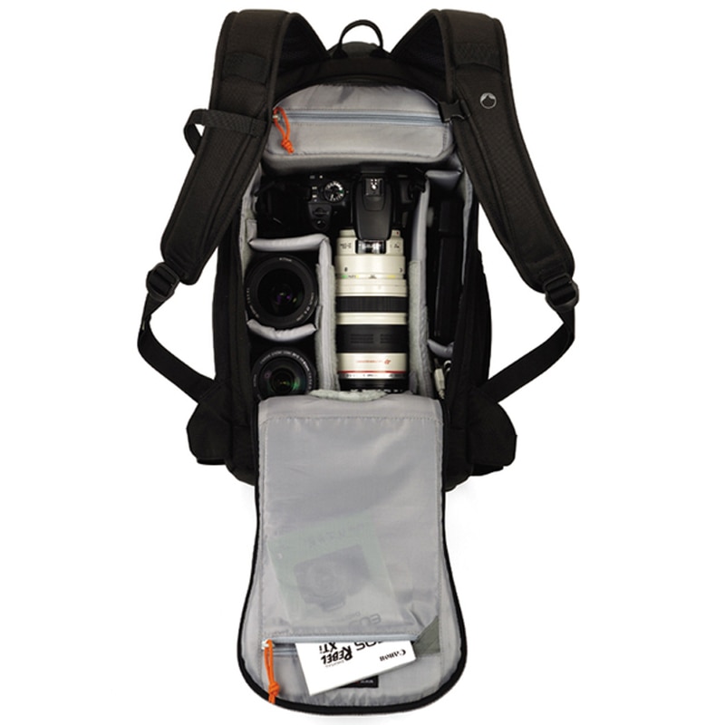 Gopro véritable Lowepro Flipside 300 AW appareil Photo reflex numérique sac Photo sacs à dos + couverture tous temps