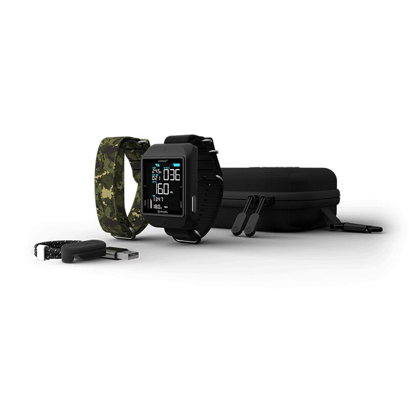 Deepblu Cosmiq+ Scuba Diving Computer Freediving Computer Smart Dive Watch 100 Meter Depth Nitrox 200 Dive Log Storage PPO2