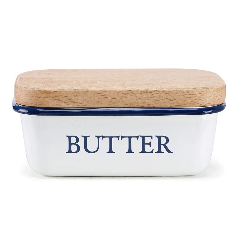 Nordic Butter Box Ceramic Container Butter Plate With Knife Lid Kitchen Cheese Food Container Tray Dish Storage Container Box: Type 1