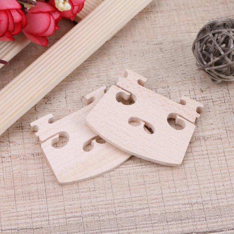 10Pcs Professionele Maple Hout 4/4 3/4 Viool Bruggen Viool Onderdelen