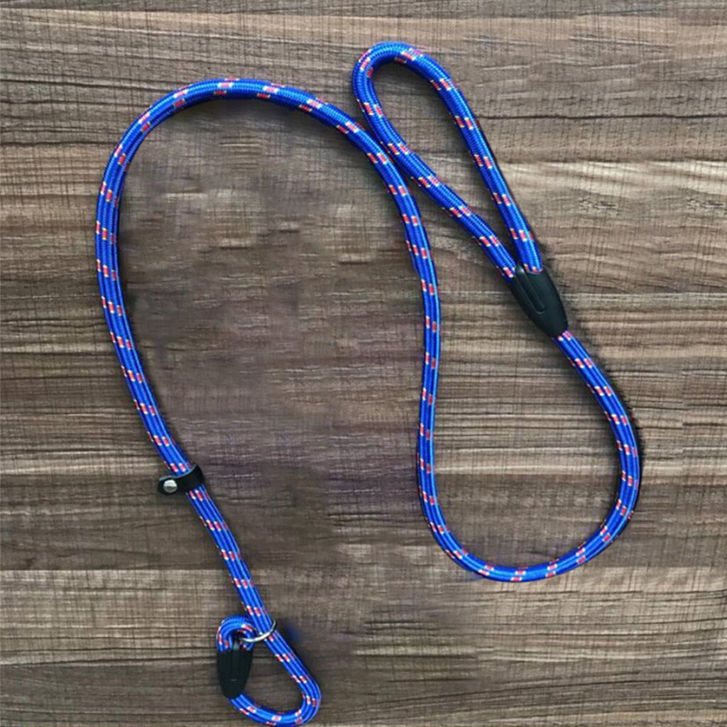 25# Nylon Dog Training Leash Dogs P Chain Slip Collar Walking Leads Rope For Small Medium Breeds Chihuahua Teddy