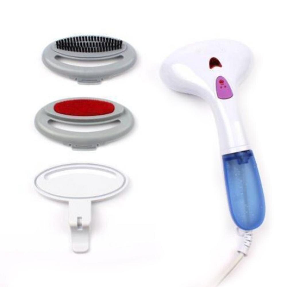 Hanging Machine Travel Ironing Machine Household Mini Iron Portable Hanging Steam Iron Small Steam Brush: white blue / UK