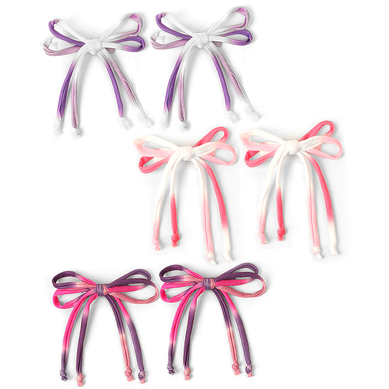 Horquilla con lazo bonito tejido a la para niños y niñas, diadema para bebés, diadema elástica para niños, tocado clásico que combina con todo, accesorios para el cabello