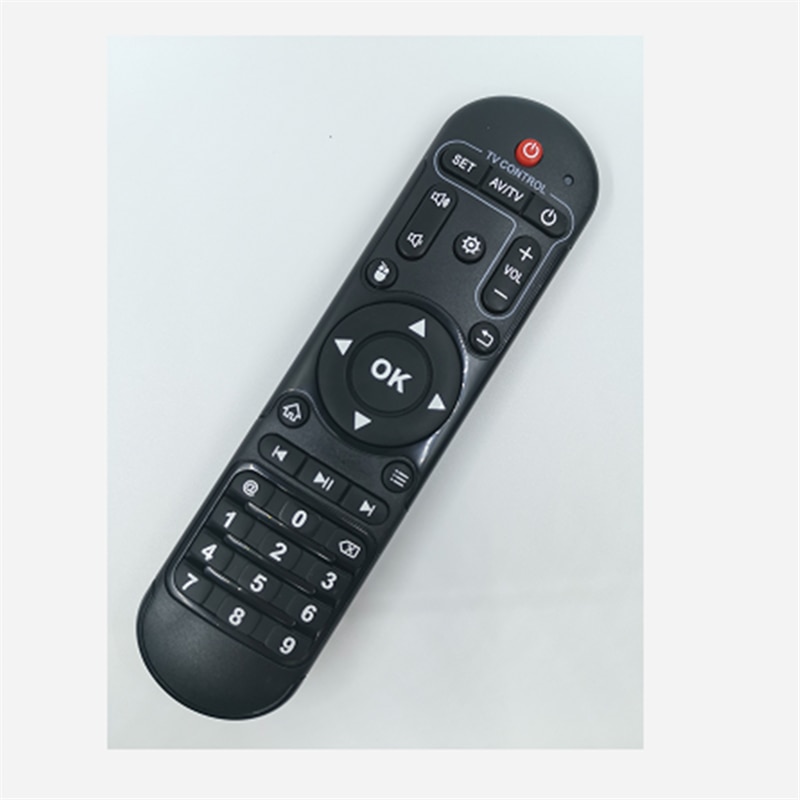 Ir fjernbetjening til android tv box  h96 max /tx3/x96/x88/hk1 max /h40/mx1/tx6s/mx10 pro /t95/ qbox erstatning fjernbetjening