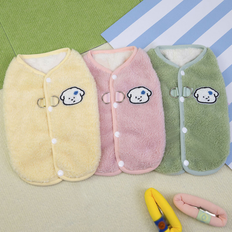 Ropa de lana para perros, cárdigan de invierno, disfraz para perro, chaleco, chaqueta para perros pequeños, perro salchicha, Chihuahua, cachorro, abrigos sin mangas, chaquetas