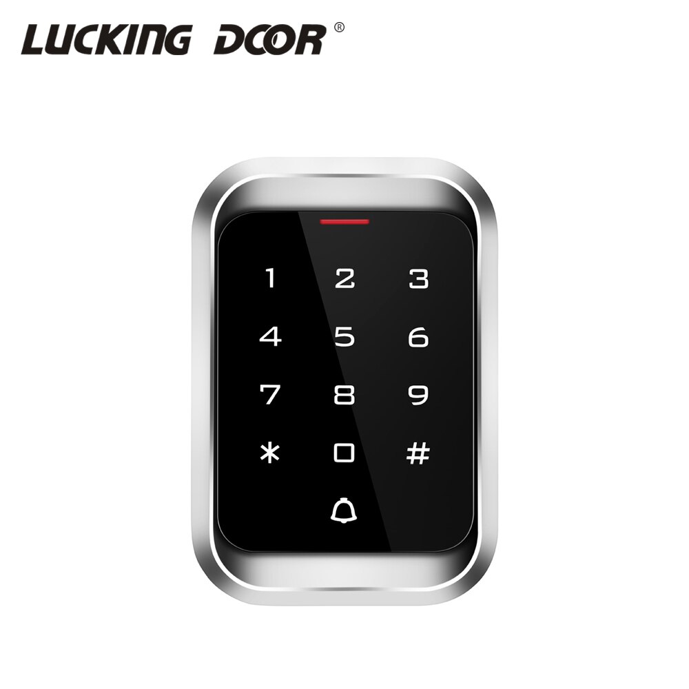 RFID Keypad Access Control 13.56MHZ Standalone Access Controller 125KHz Touch controller Metal Waterproof Touch screen Touch