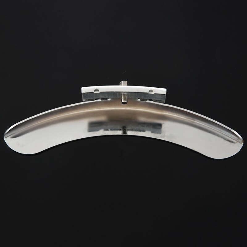 Single Leg Banjo Armrest - Silver Tone