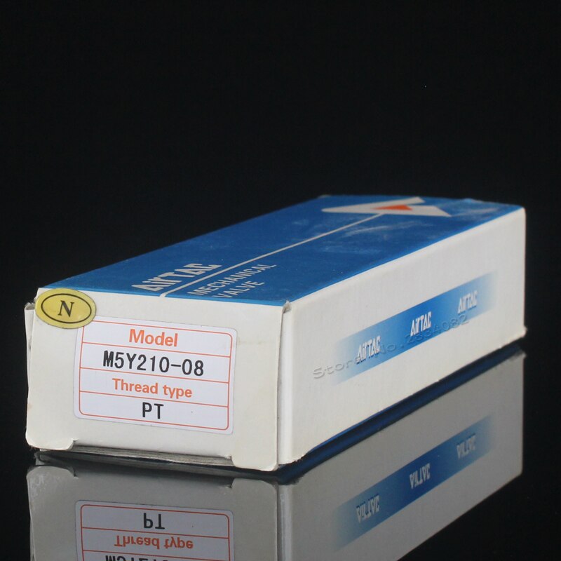 5 Way 2 Position PT1/4" Mechanical Valve Pneumatic Control Valve M5Y210-08 AirTAC